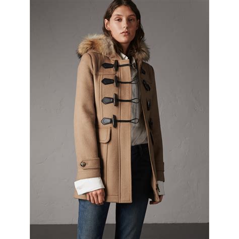 burberry duffle coat outlet|Burberry duffle coat for women.